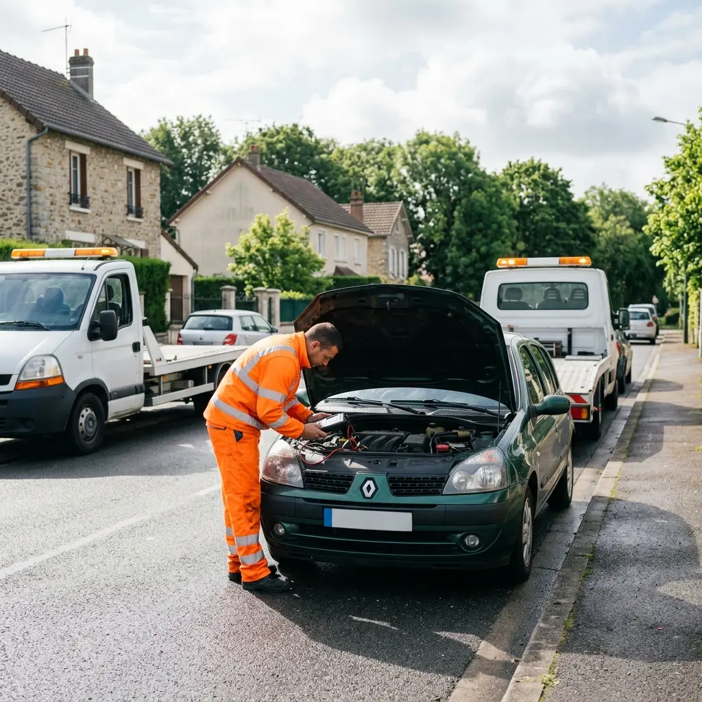 Ce que vous gagnez en choisissant notre dépanneur voiture à Boissy-l'Aillerie