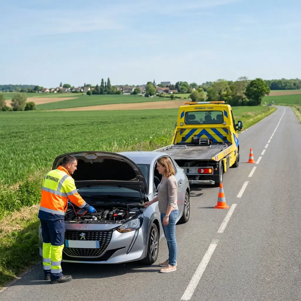 Dépanneur voiture Chars (95750)