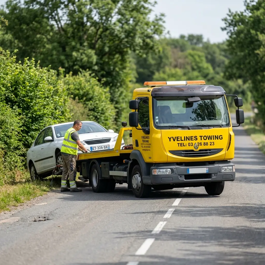 Reconnaître l'urgence d'un remorquage dans les Yvelines