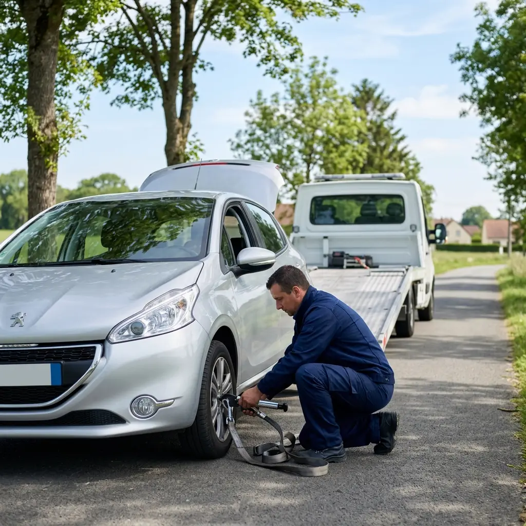 Comment se déroule l'intervention de dépannage à Noyon ?