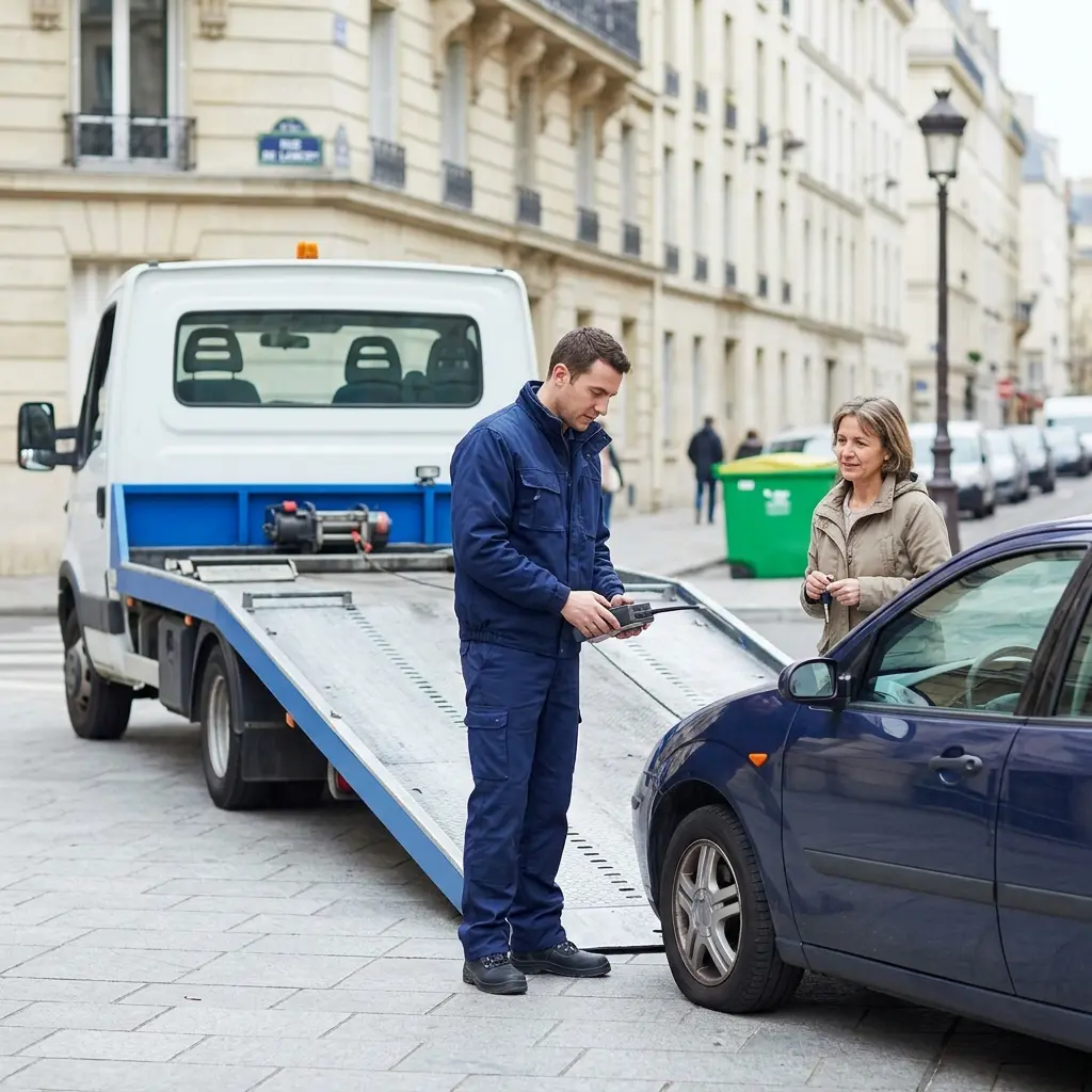 Ce que votre dépanneuse à Paris 10 vous garantit