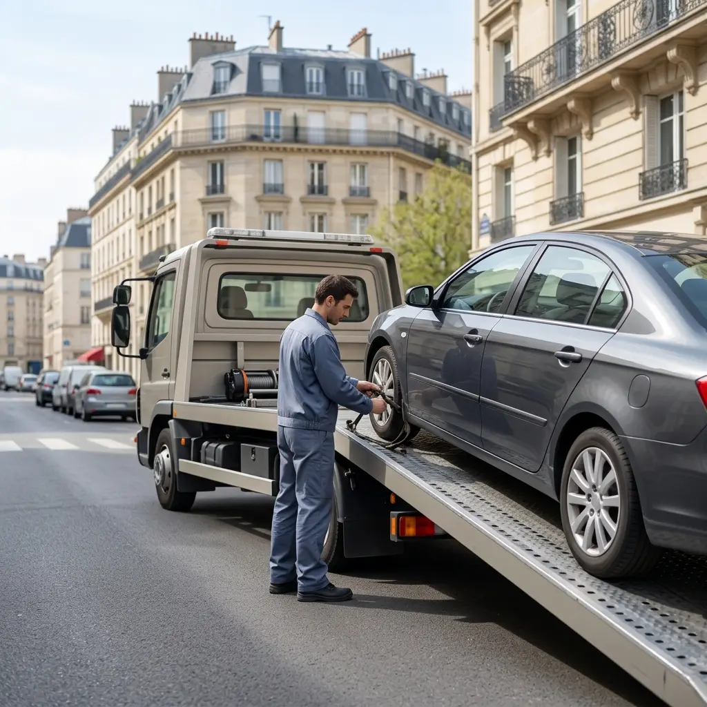 Comment réagir en attendant votre dépanneuse à Paris 13e ?