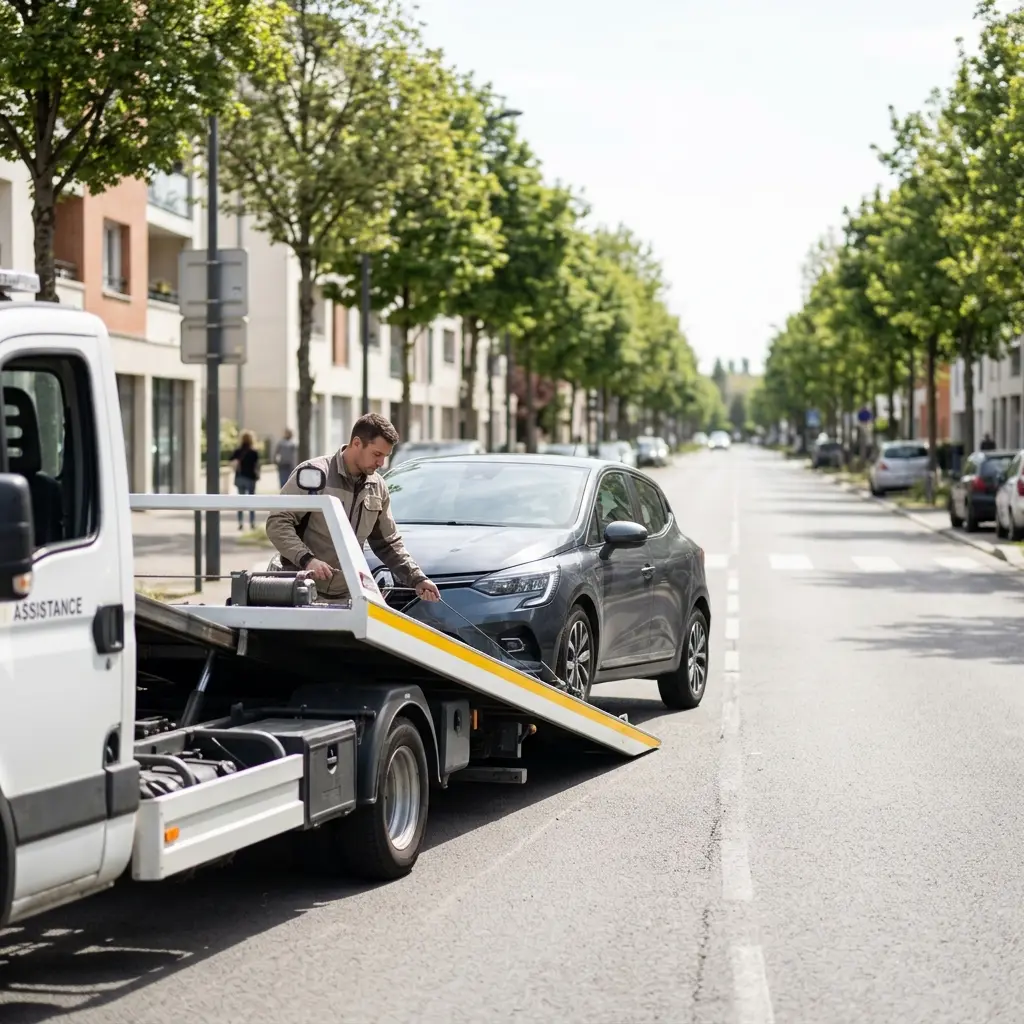 Votre dépanneuse fiable à Vaux‑le‑Pénil en toute confiance