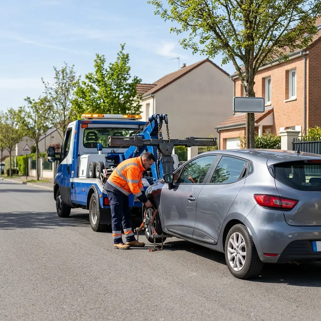 Dépanneuse pas cher Vaux-le-Pénil (77000)