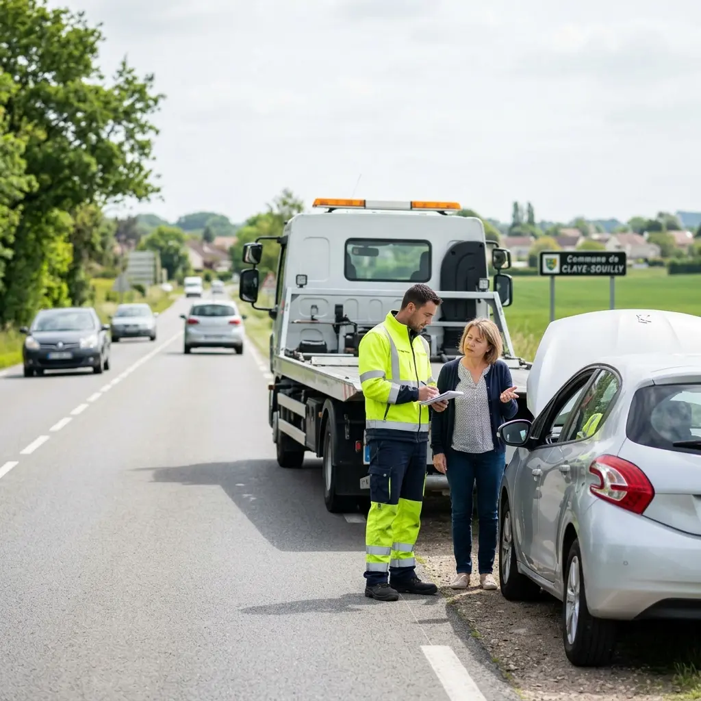 Comment se déroule l'intervention à Claye-Souilly ?