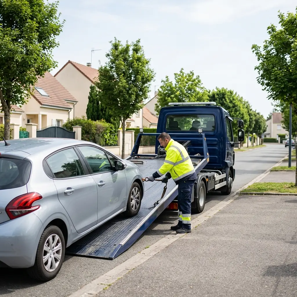 Votre dépanneuse locale à votre disposition à tout moment, permanente, au plus vite