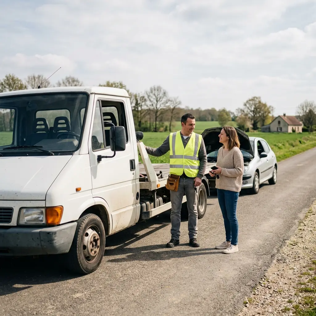 Dépanneuse pas cher Souppes-sur-Loing (77460)