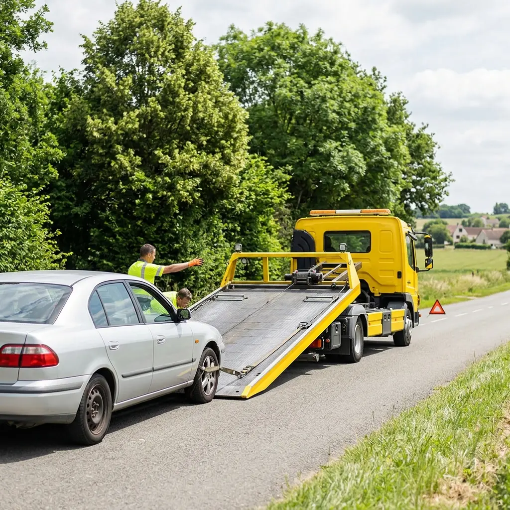 Nos actions pour un dépannage sans délai et remorquage efficace à Guérard