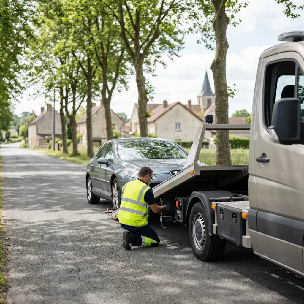 Dépanneuse pas cher Vernou-la-Celle-sur-Seine (77670)