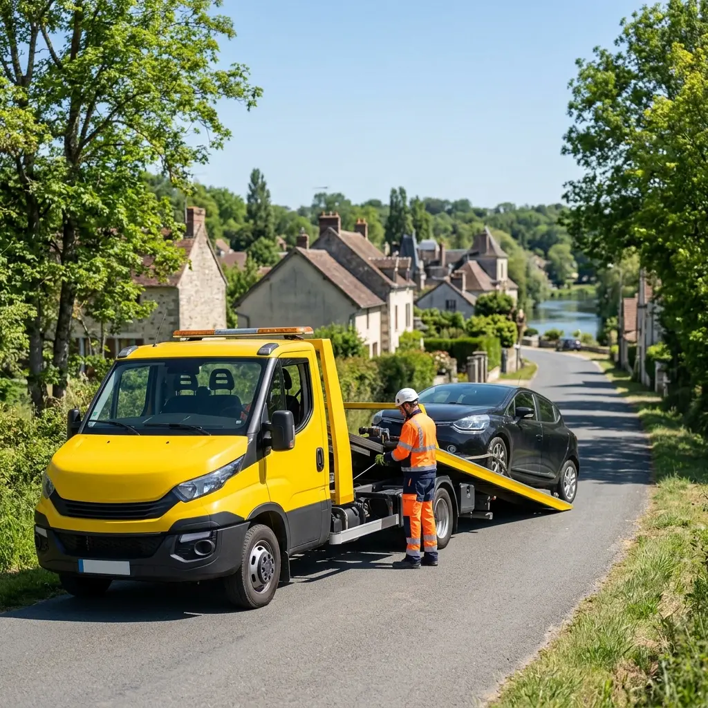 Dépanneuse pas cher Montigny-sur-Loing (77690)