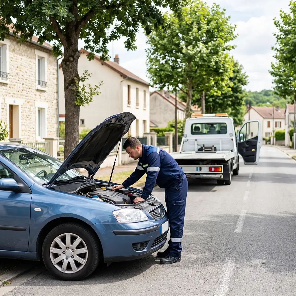 Comment se déroule l’intervention de votre dépanneuse pas cher à Flins-sur-Seine ?