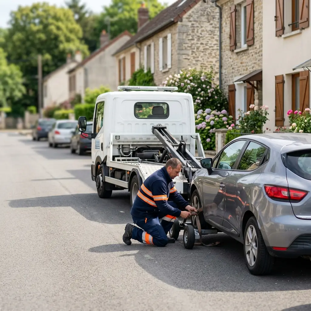 Comment se déroule l'intervention à Louveciennes ?