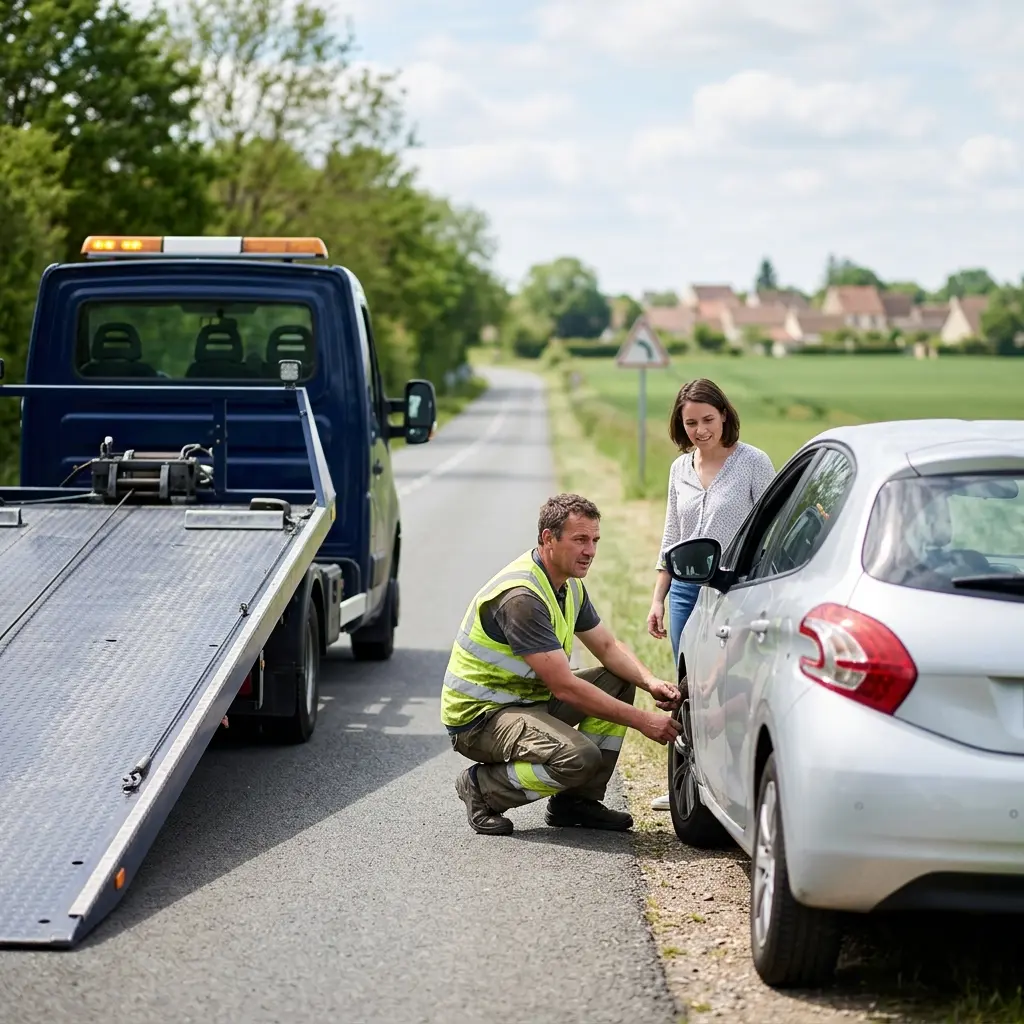 Méthode d’intervention pour une dépanneuse pas chère à Porcheville