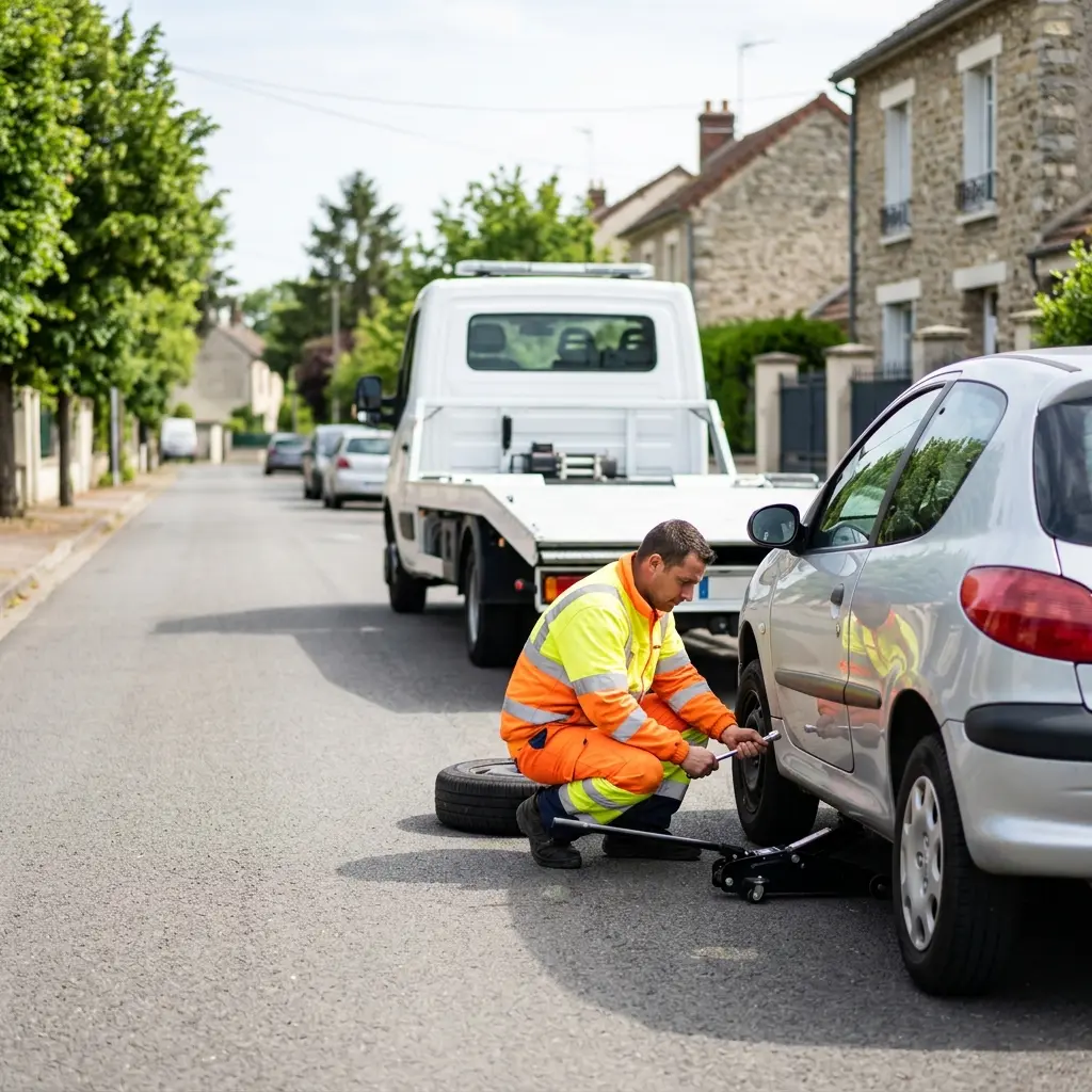 À la fin de votre intervention, vous reprenez votre route en toute confiance.