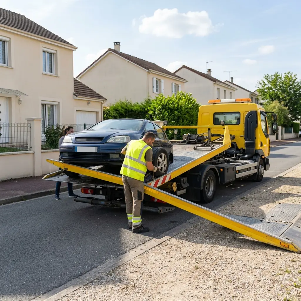 Comment se déroule l'intervention à Carrières-sous-Poissy ?