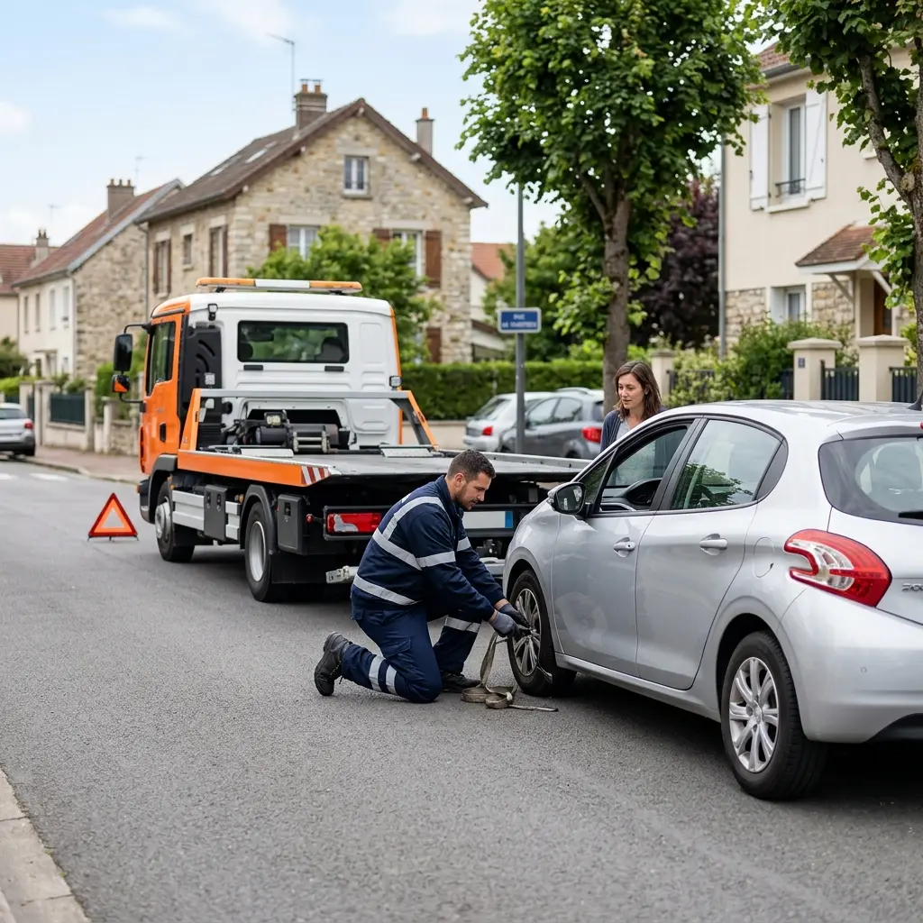 Comment se déroule l'intervention de dépannage à Orsay ?