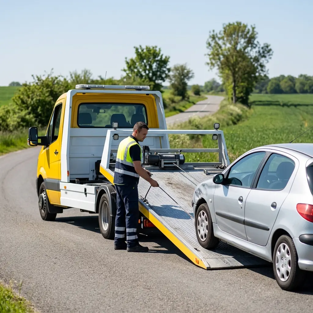 Votre dépanneuse locale prête à vous aider à Varennes-Jarcy