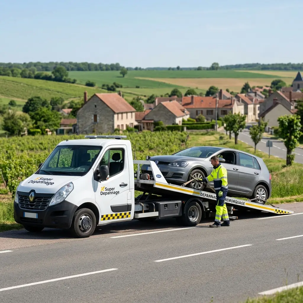 Pourquoi choisir notre dépanneuse pas cher à Saint-Chéron ?