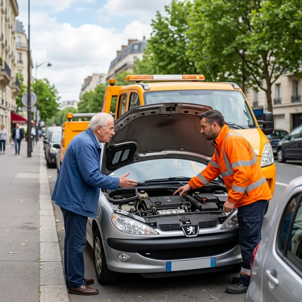 Un service de remorquage professionnel et transparent