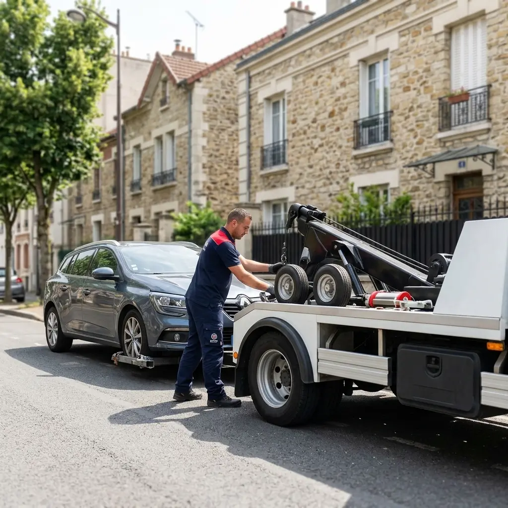 Comment réagir correctement en attendant votre dépanneuse à Clichy ?