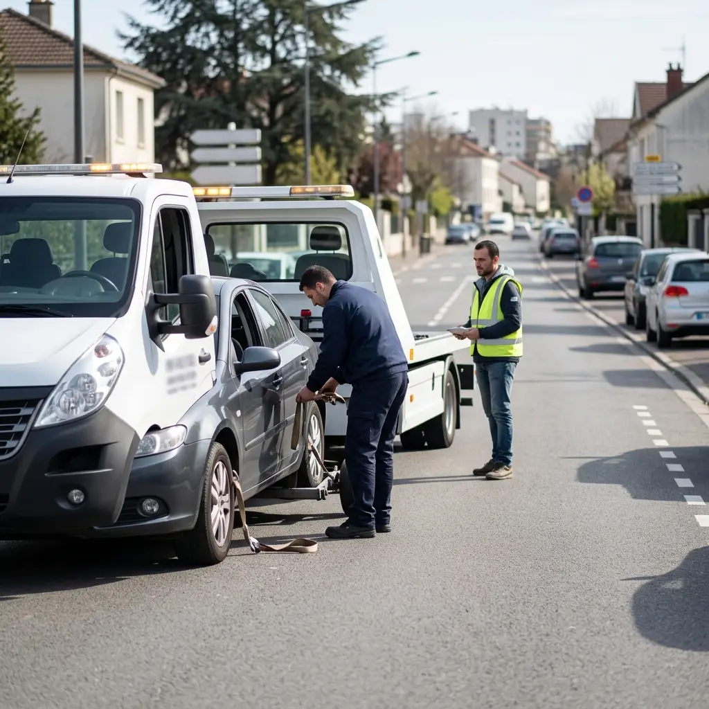 Comment se déroule l'intervention d'une dépanneuse à Meudon ?