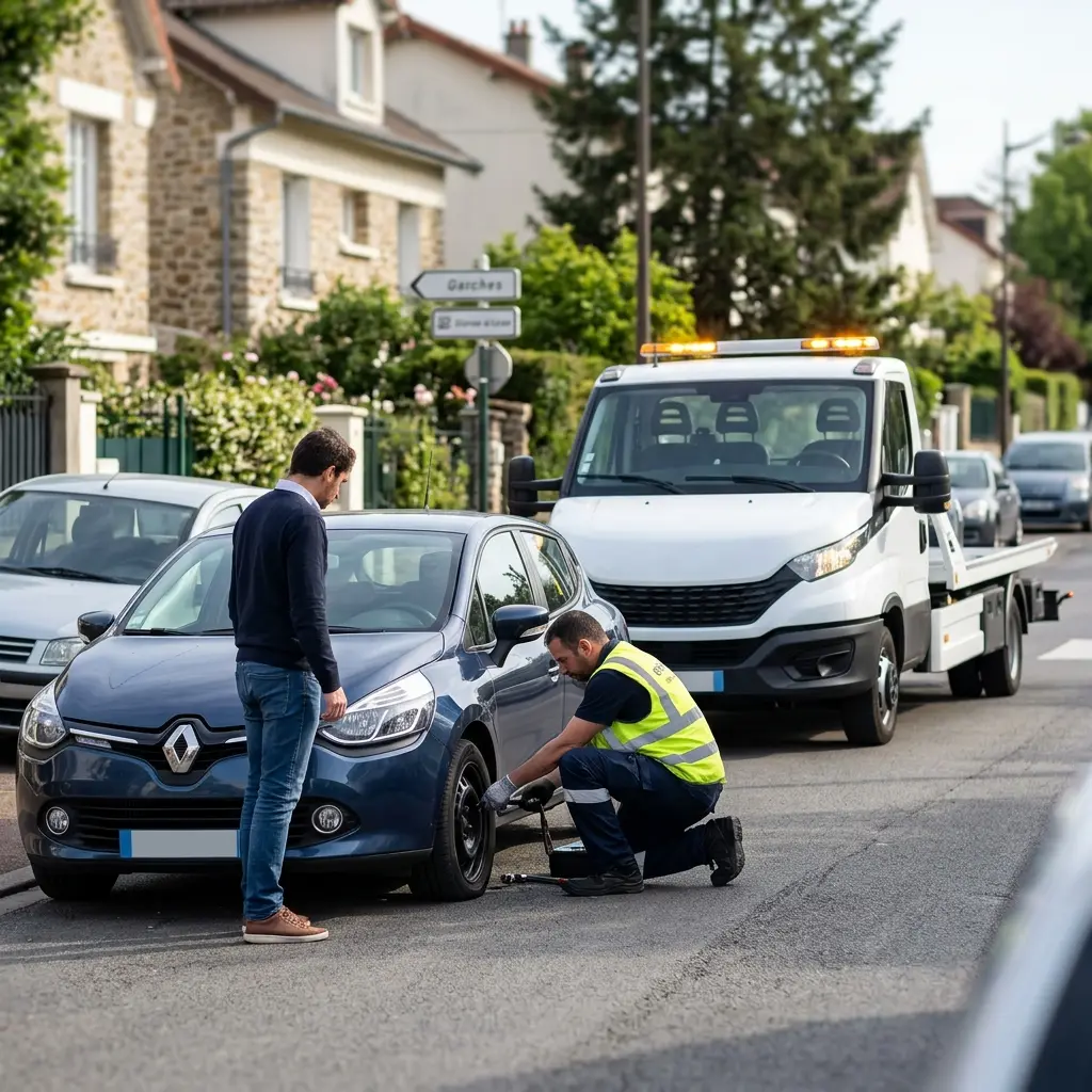 Comment se déroule l'intervention à Garches ?