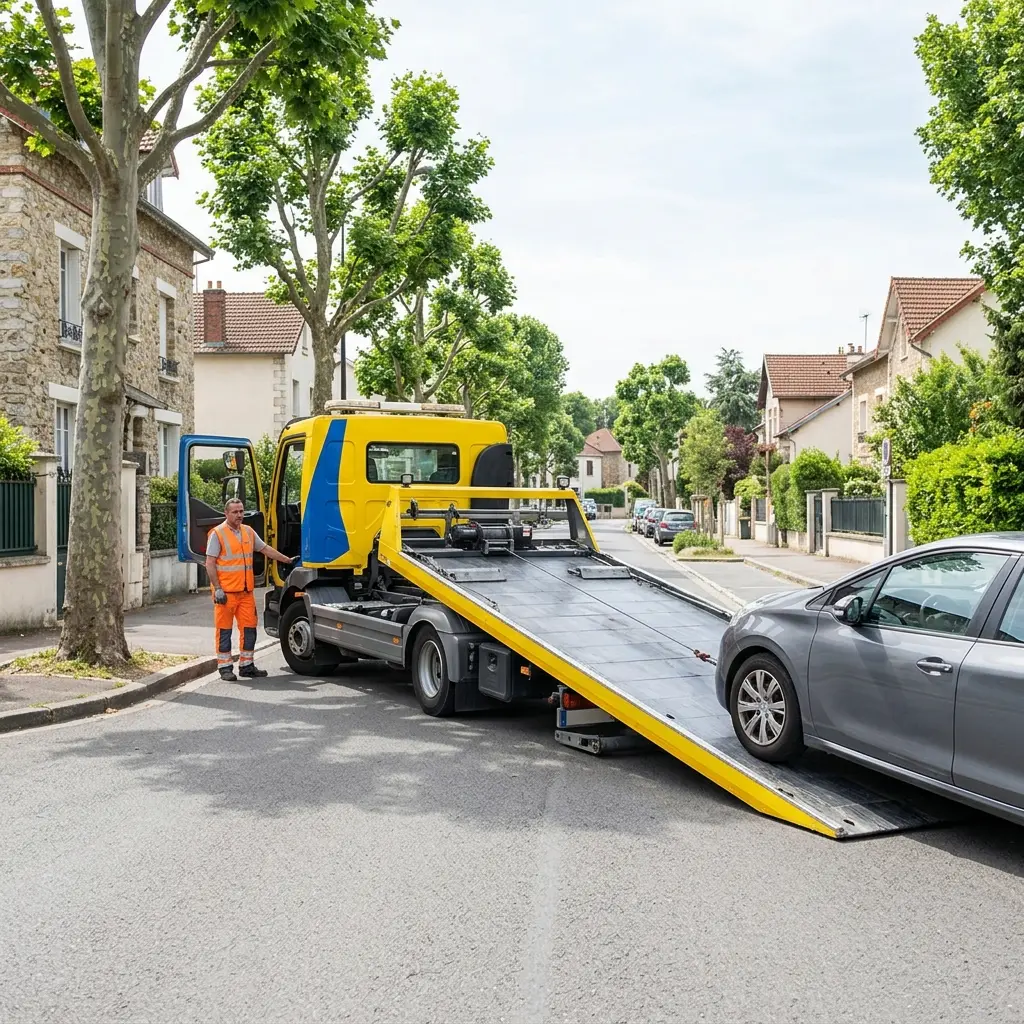 Précautions lors d'une panne à Vaucresson