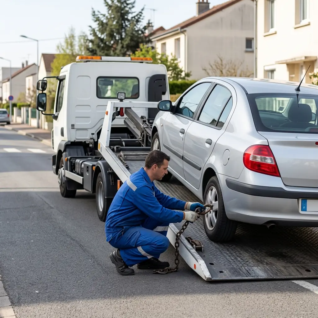 Comment se déroule l'intervention de dépannage au Blanc-Mesnil ?