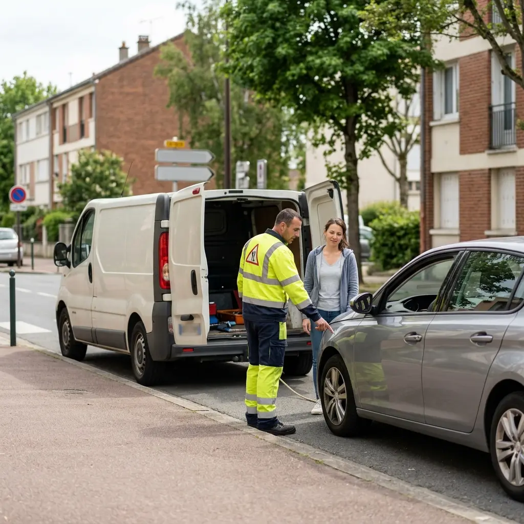 Comment se déroule l'intervention à Noisy-le-Grand ?