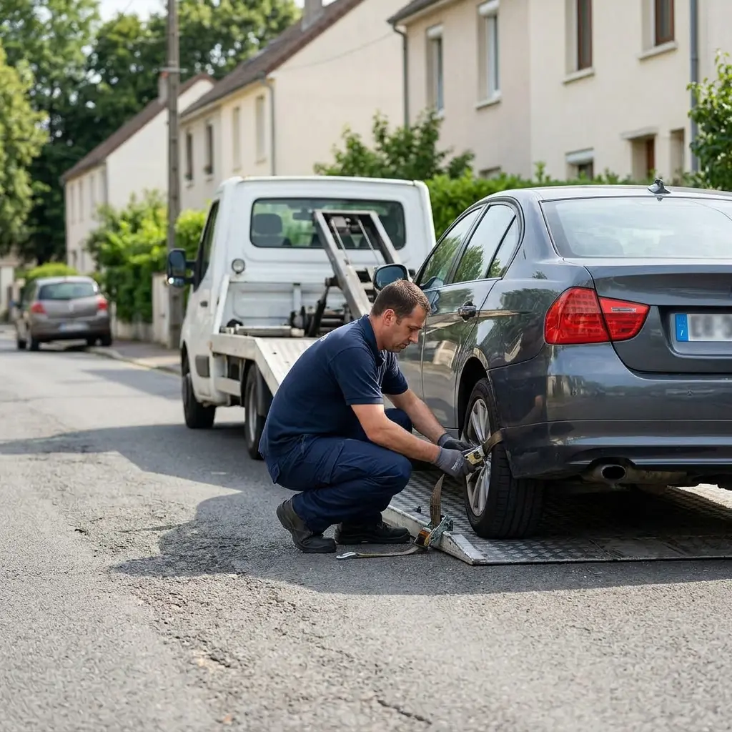 Comment réagir correctement en attendant votre dépanneuse à Gagny