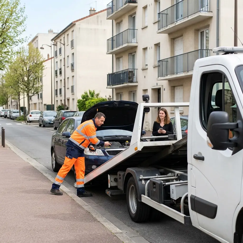 Dépanneuse pas cher Romainville (93230)