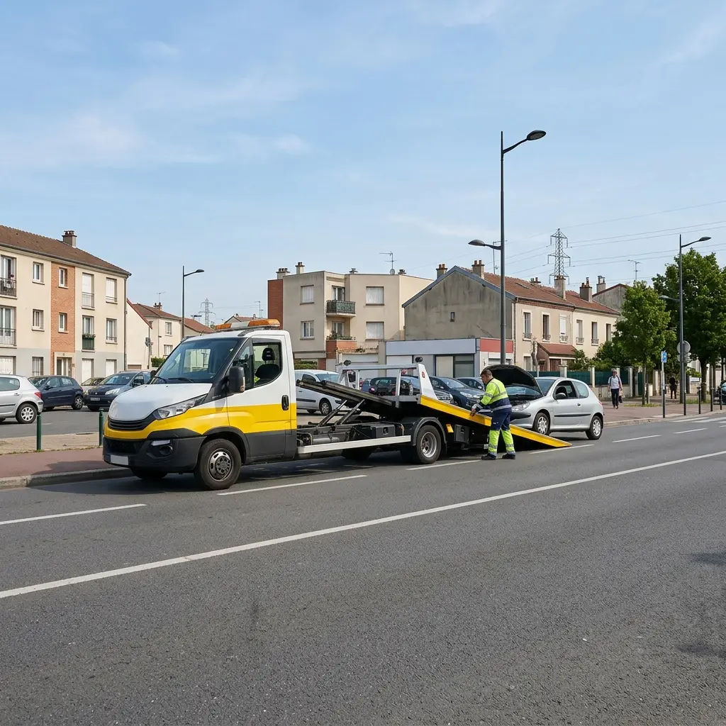 Comment se déroule l'intervention à Pierrefitte-sur-Seine ?