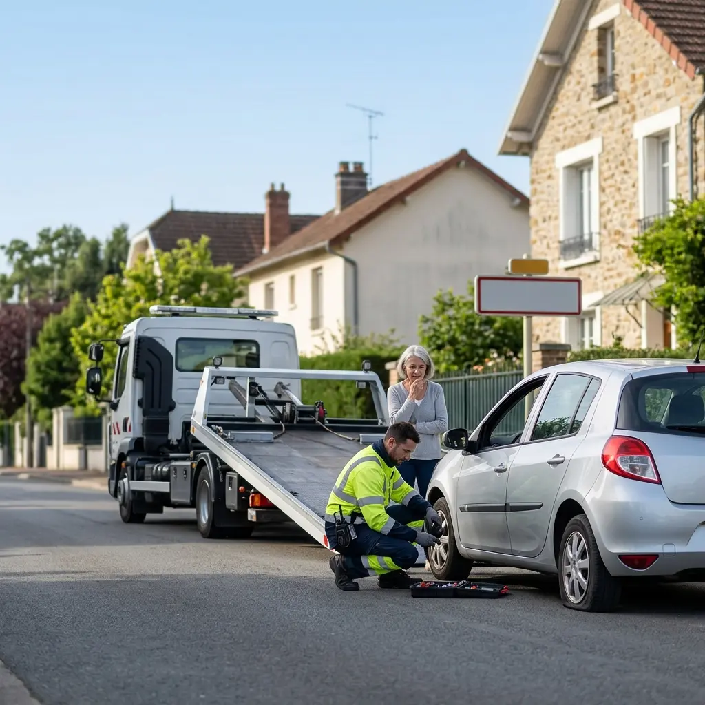 Besoin d’une dépanneuse pas chère à Coubron ?