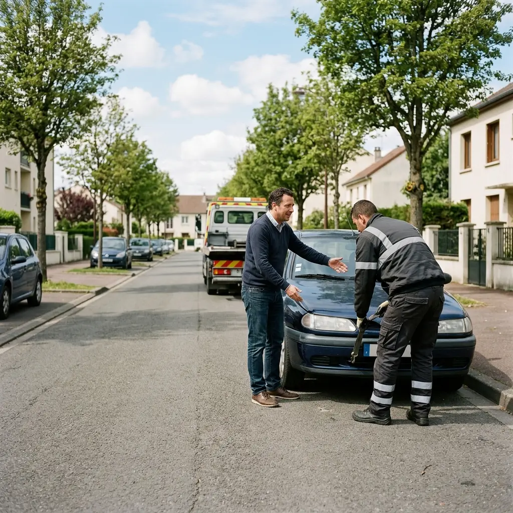 Précautions lors d'une panne auto