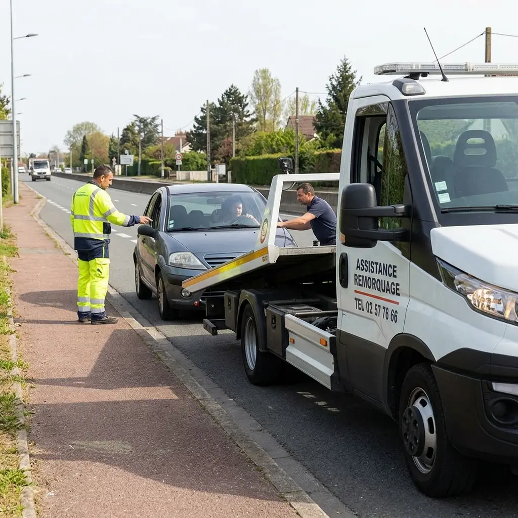 Un service de remorquage fiable pour votre tranquillité