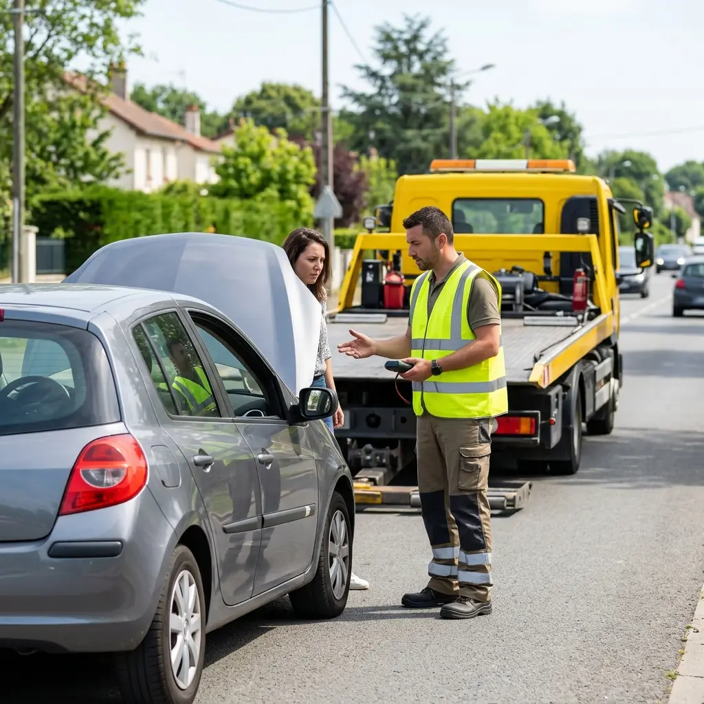 Besoin d'une dépanneuse pas chère à Domont ?