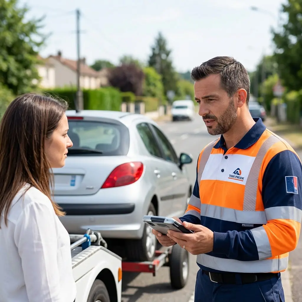 Comment se déroule l'intervention de dépannage à Osny ?