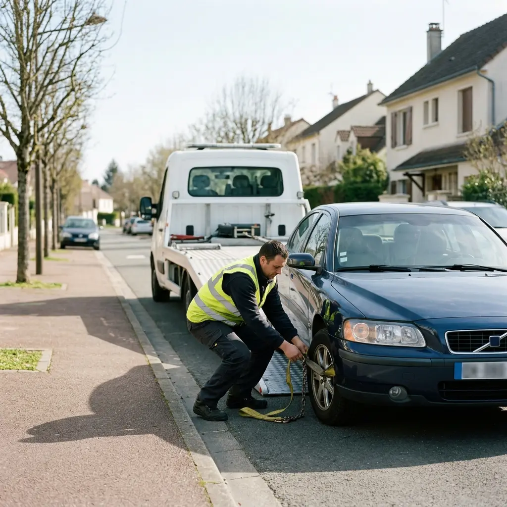 Votre tranquillité retrouvée grâce à notre dépanneuse à Andilly