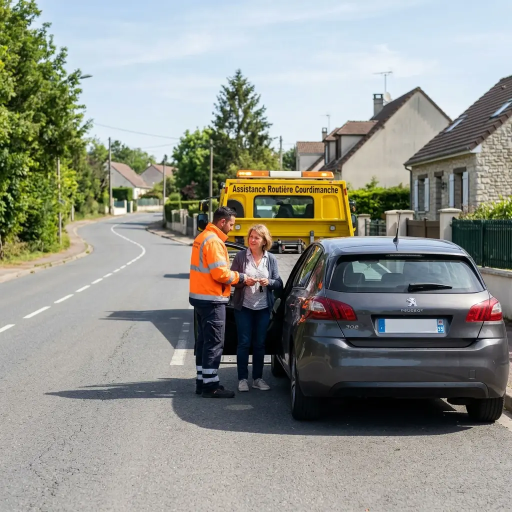 Dépanneuse pas cher Courdimanche (95800)