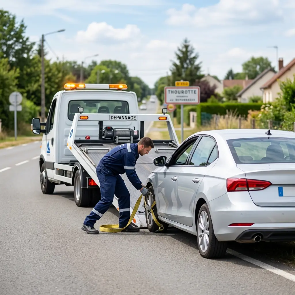 Comment se déroule l'intervention à Thourotte ?