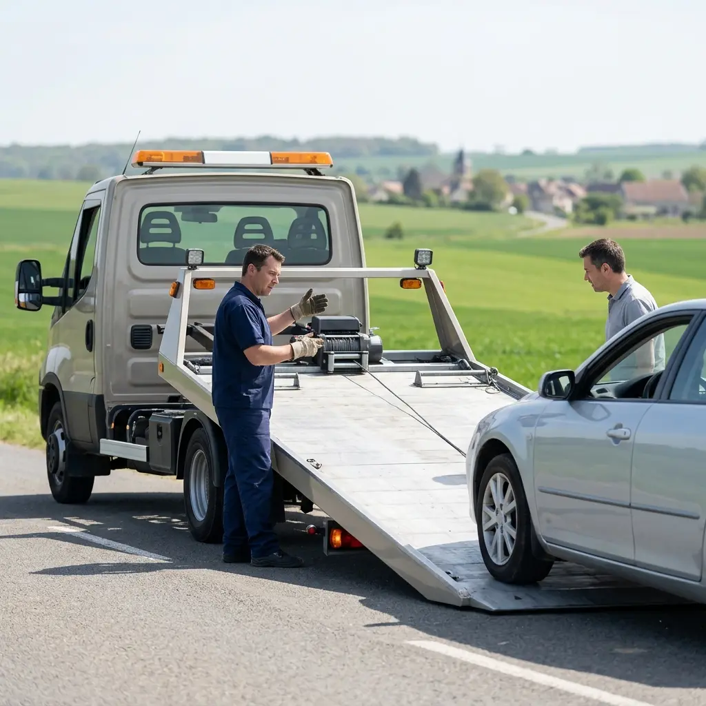 Comment se déroule l'intervention à Crèvecœur-le-Grand ?