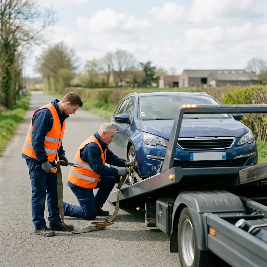 Comment se déroule l'intervention de dépannage à Maignelay-Montigny ?