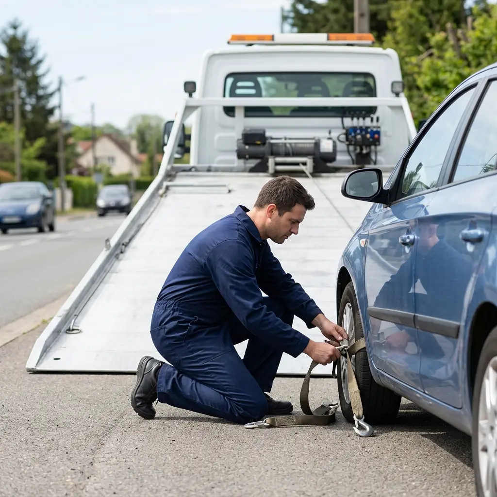 Un service de remorquage professionnel et disponible