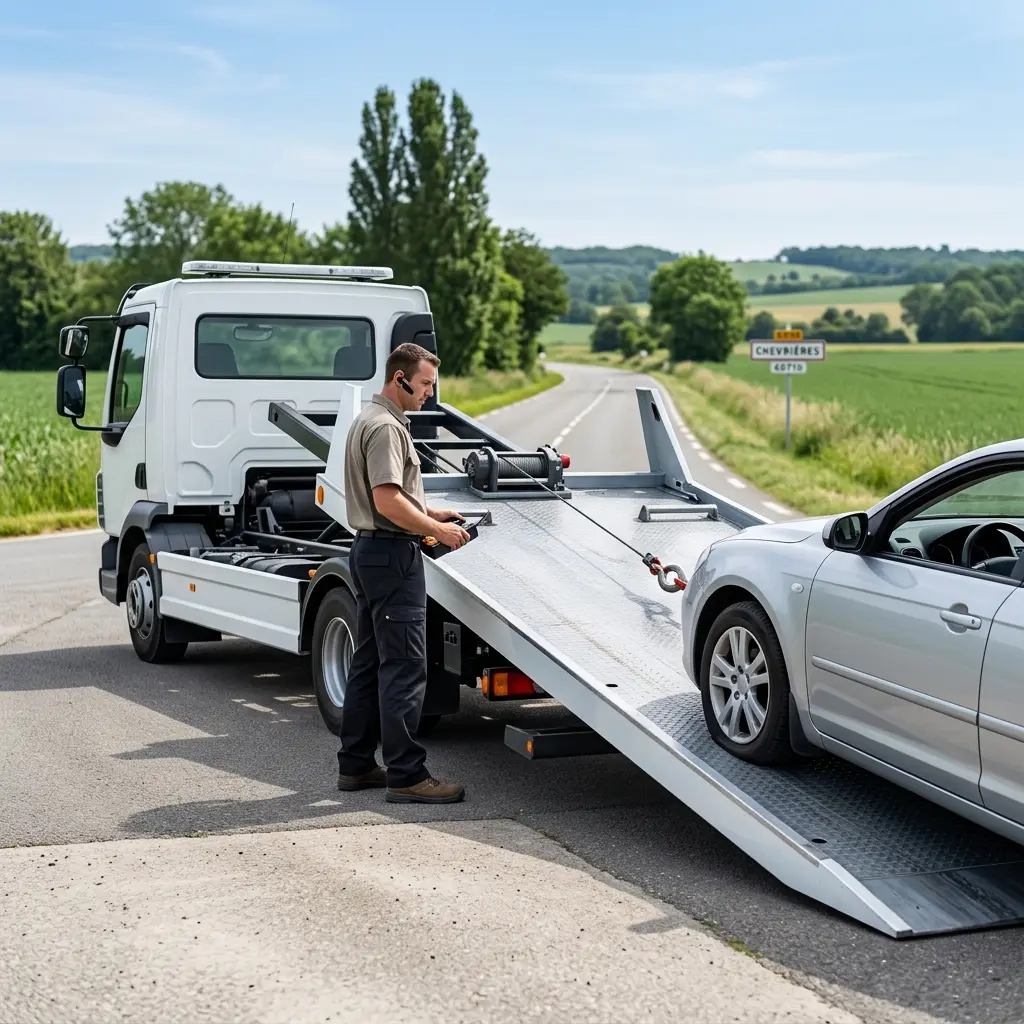 Besoin d'une dépanneuse rapide à Chevrières ?
