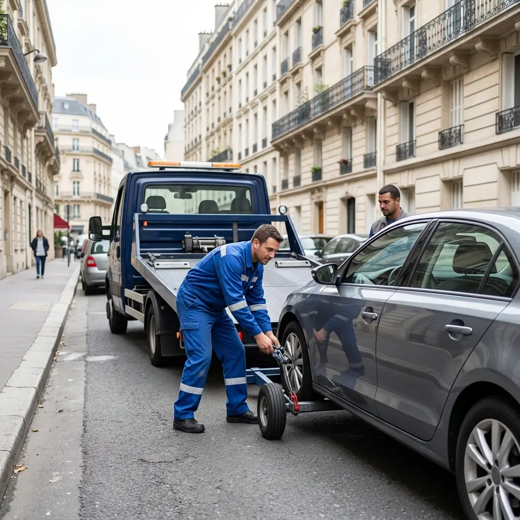 Notre méthode de dépanneuse à Paris 10