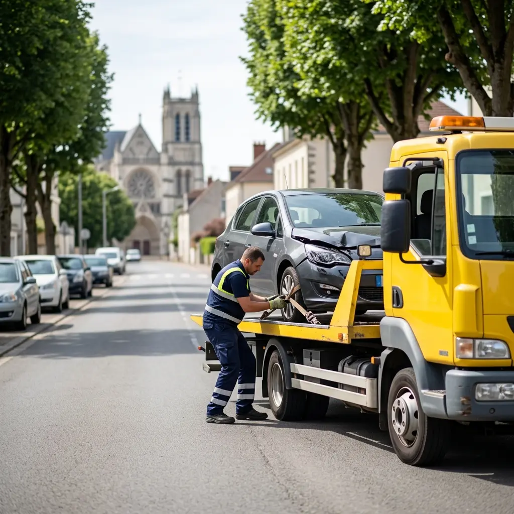 Comment se déroule l'intervention de dépanneuse à Meaux ?