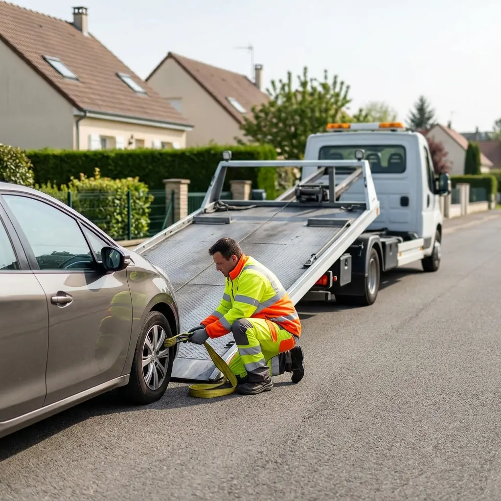 Comment se déroule l'intervention de dépannage à Lésigny ?
