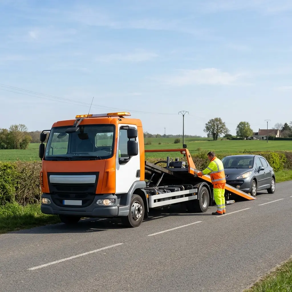 Précautions lors d'une panne sur la route