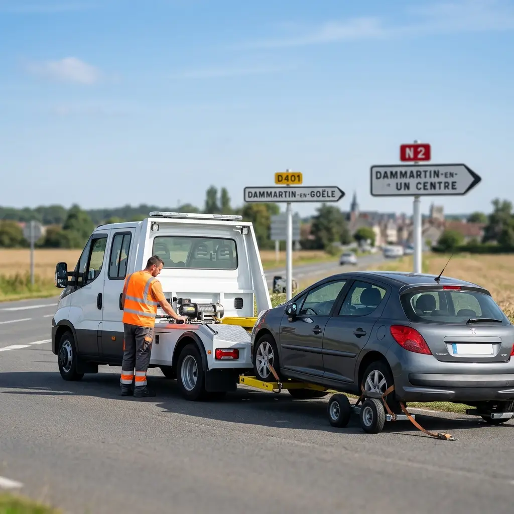 Comment se déroule l'intervention à Dammartin-en-Goële ?