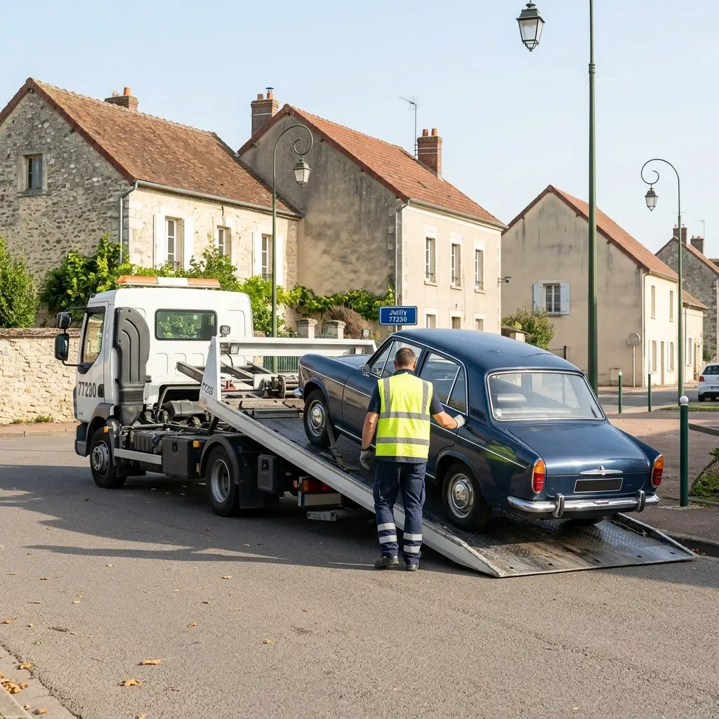 Comment se déroule l'intervention de dépannage à Juilly ?